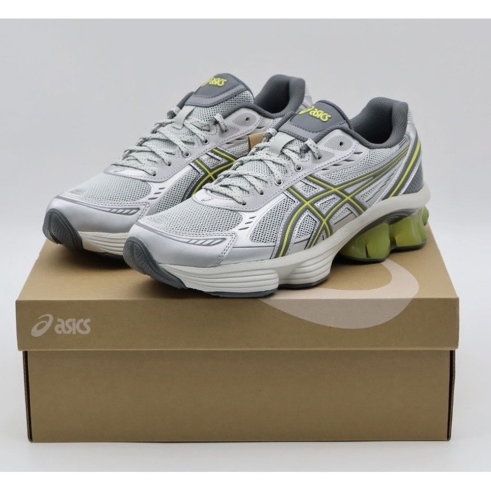 Asics Gel-Kinetic Fluent Glacier Grey Steel Grey MEN 12 1203A591-020 Custom SKU